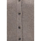 Lisa Yang Beige Cashmere Cardigan