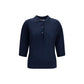 Lisa Yang Blue Cashmere Sweater