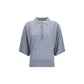 Lisa Yang Gray Cashmere Sweater