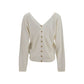 Lisa Yang Beige Cashmere Cardigan