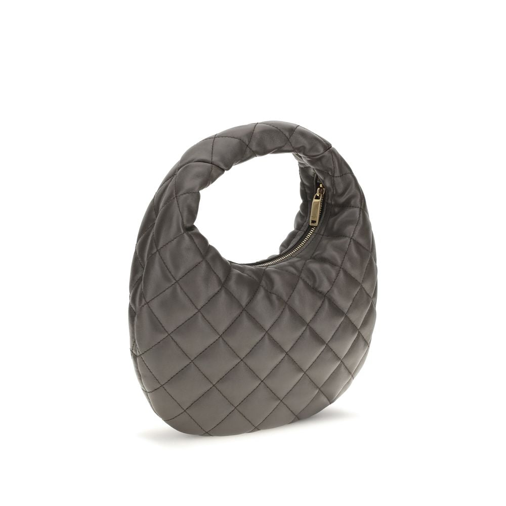 Saint Laurent Gray Lamb Ovis Aries Handbag
