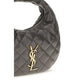 Saint Laurent Gray Lamb Ovis Aries Handbag