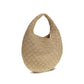 Saint Laurent Beige Raffia Shoulder Bag