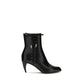Alexander McQueen Black Calf Leather Bos Taurus Lace-Up Boots