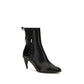 Alexander McQueen Black Calf Leather Bos Taurus Lace-Up Boots
