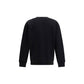 Balmain Black Cotton Sweatshirt