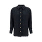 Balmain Black Polyamide Shirt