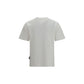 Palm Angels White Cotton T-Shirt