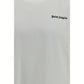 Palm Angels White Cotton T-Shirt