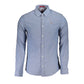 Tommy Hilfiger Blue Cotton Men's Shirt