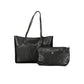 Mario Valentino Nero Poliuretano Women's Bag with Adjustable Strap