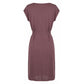 Malo Purple Silk Women Dress