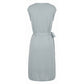 Malo Grey Silk Women Dress