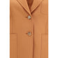 Chloé Orange Wool Oves Aries Blazer