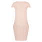 Malo Pink Cotton Women Dress