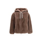 Herno Brown Polyester Full-Length Jacket