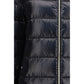 Herno Black Polyester Coat