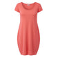 Malo Red Cotton Women Dress