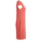 Malo Red Cotton Women Dress