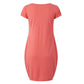 Malo Red Cotton Women Dress