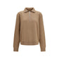 Rohe Beige Wool Oves Aries Polo Shirt