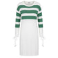 Malo White Cotton Women's Dress