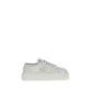 Miu Miu White Polyamide Platform Sneakers