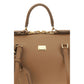 Dolce & Gabbana Beige Calf Leather Bos Taurus Wallet