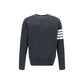 Thom Browne Gray Wool Oves Aries Sweatshirt