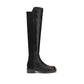 Stuart Weitzman Black Leather Over The Knee