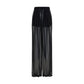 Dolce & Gabbana Black Silk Casual Pants