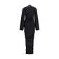 Rick Owens Black Viscose Casual Dress