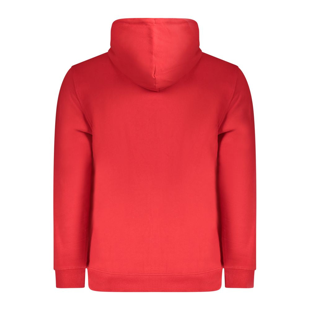 Tommy Hilfiger Red Cotton Men's Sweatshirt