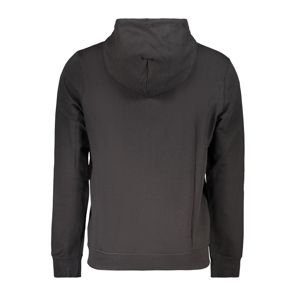 Calvin Klein Black Cotton Men Hoodie