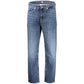 Tommy Hilfiger Blue Cotton Men's Jean Refined with Tapered Silhouette