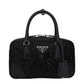 Prada Black Fabric Handbag