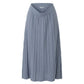 Malo Grey Cotton Women Skirt
