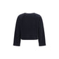 PINKO Black Cotton Sweatshirt