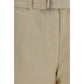 Magda Butrym Beige Cotton Casual Pants