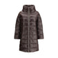 Herno Brown Polyester Full-Length Jacket