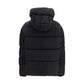 PINKO Black Nylon Full-Length Jacket