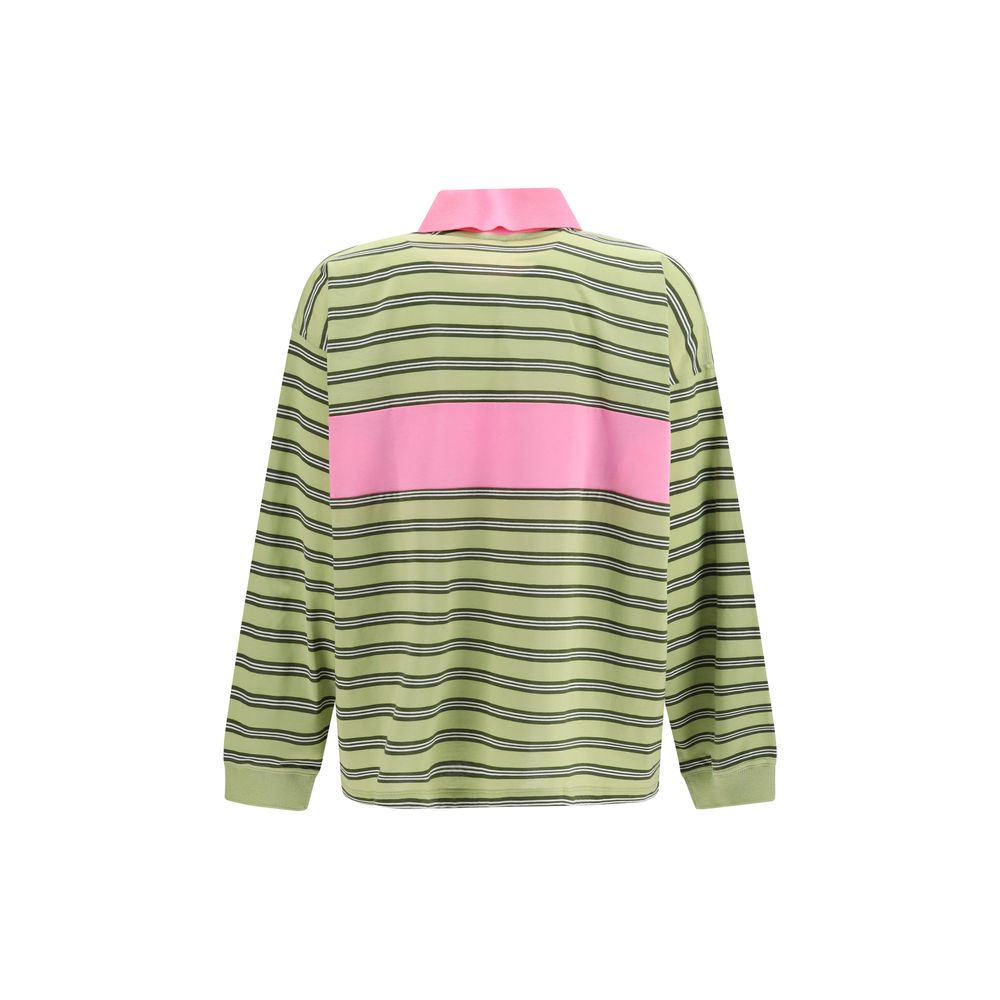 Versace Multicolor Cotton Polo Shirt