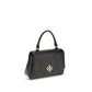 Tory Burch Black Calf Leather Bos Taurus Handbag