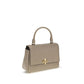 Tory Burch Beige Calf Leather Bos Taurus Handbag
