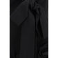 Magda Butrym Black Cotton Cocktail Dress