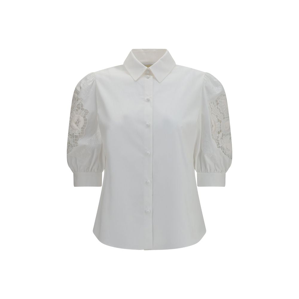 Valentino Garavani White Cotton Blouse