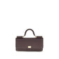 Dolce & Gabbana Brown Calf Leather Bos Taurus Shoulder Bag