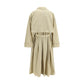 Calvin Klein Beige Cotton Coat