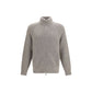 Brunello Cucinelli Gray Cashmere Cardigan
