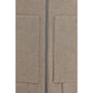 Brunello Cucinelli Beige Cashmere Full-Length Jacket